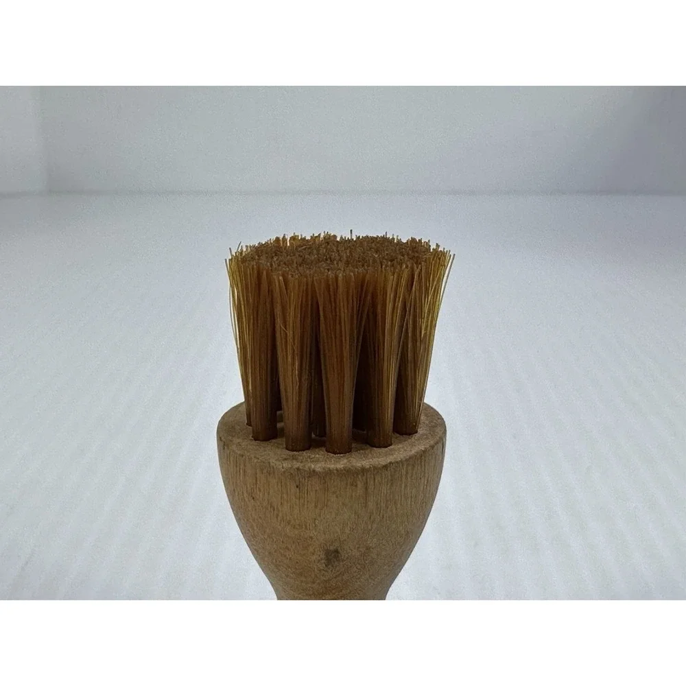 Vintage Sterilized Cavalier Dauber Brush Sterilized‎ Pure Bristles Wood Handle